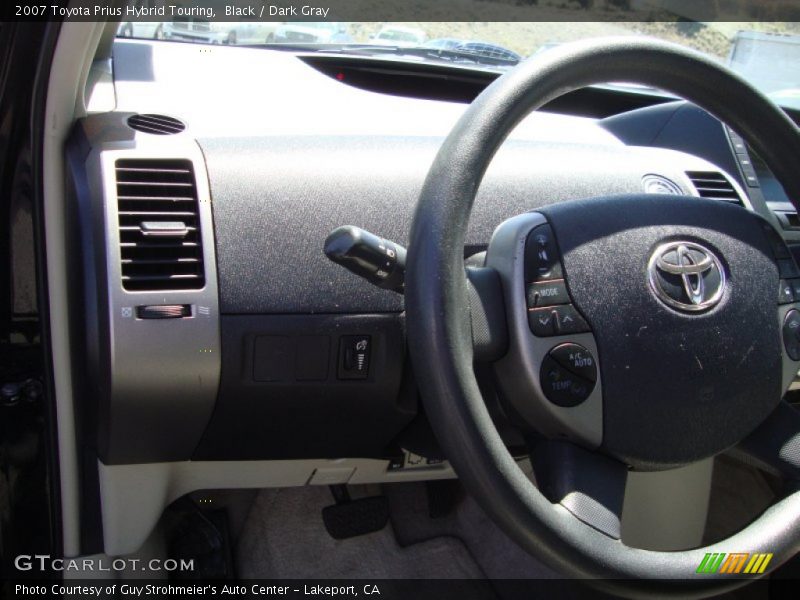 Black / Dark Gray 2007 Toyota Prius Hybrid Touring