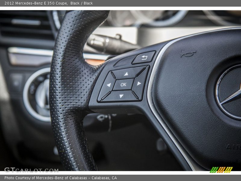 Black / Black 2012 Mercedes-Benz E 350 Coupe