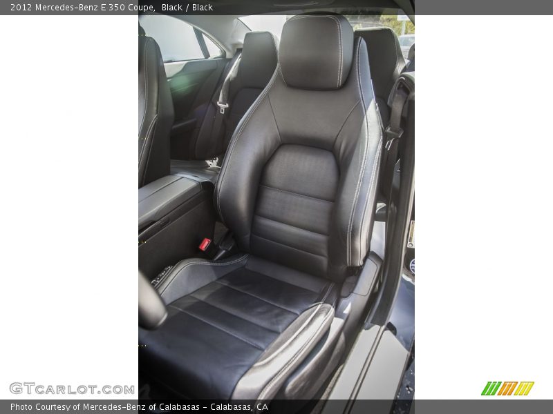 Black / Black 2012 Mercedes-Benz E 350 Coupe