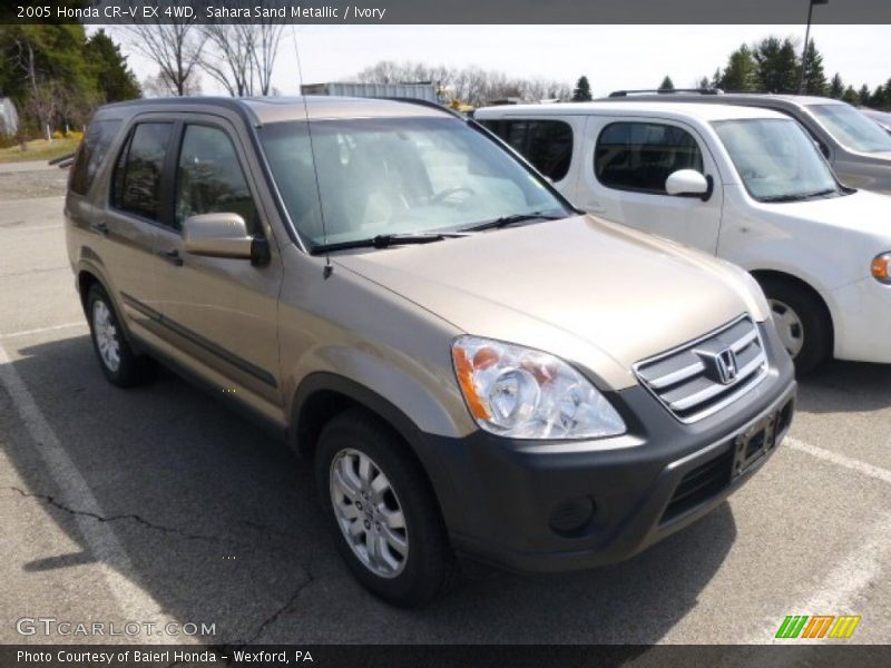 Sahara Sand Metallic / Ivory 2005 Honda CR-V EX 4WD