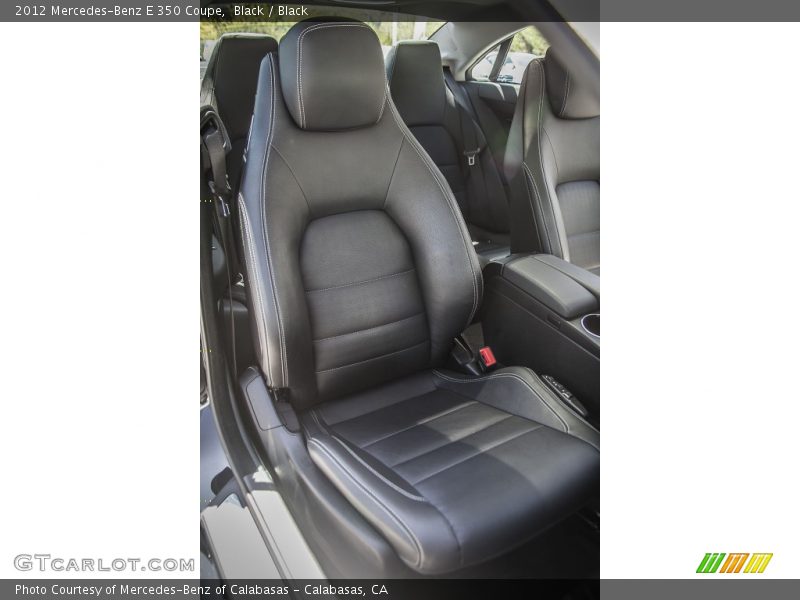 Black / Black 2012 Mercedes-Benz E 350 Coupe