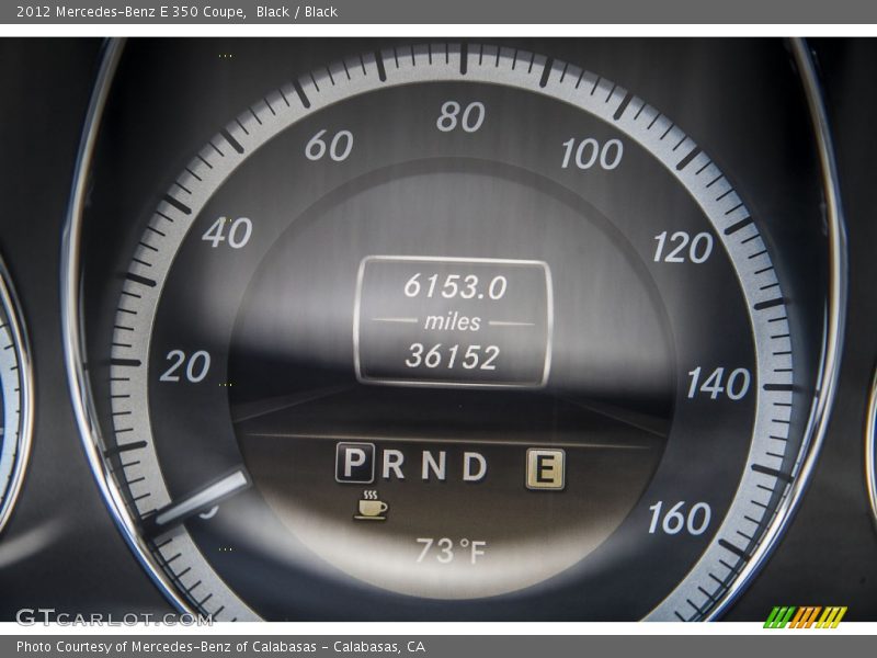 Black / Black 2012 Mercedes-Benz E 350 Coupe