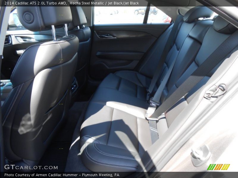 Mocha Steel Metallic / Jet Black/Jet Black 2014 Cadillac ATS 2.0L Turbo AWD