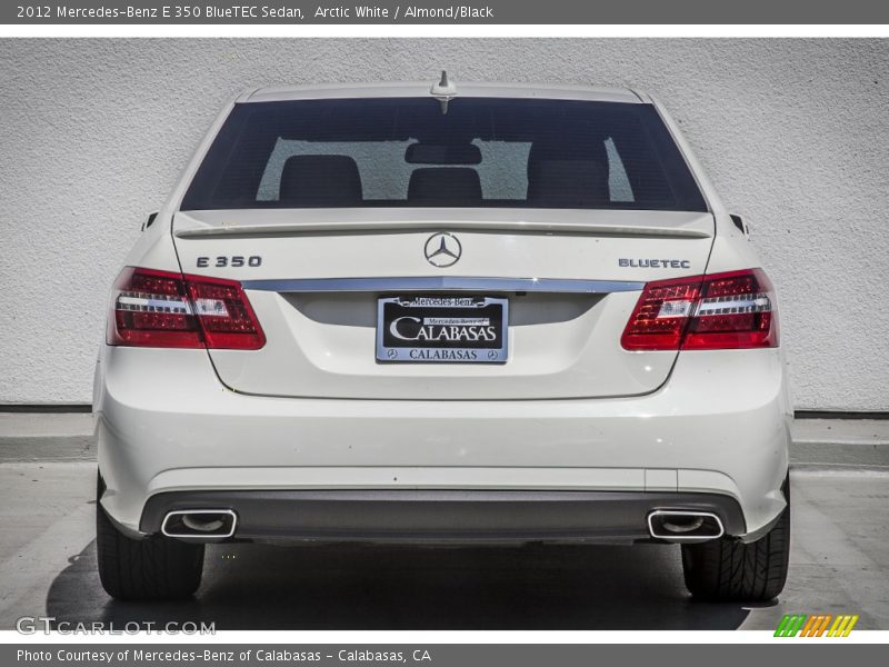 Arctic White / Almond/Black 2012 Mercedes-Benz E 350 BlueTEC Sedan
