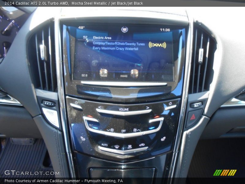 Mocha Steel Metallic / Jet Black/Jet Black 2014 Cadillac ATS 2.0L Turbo AWD