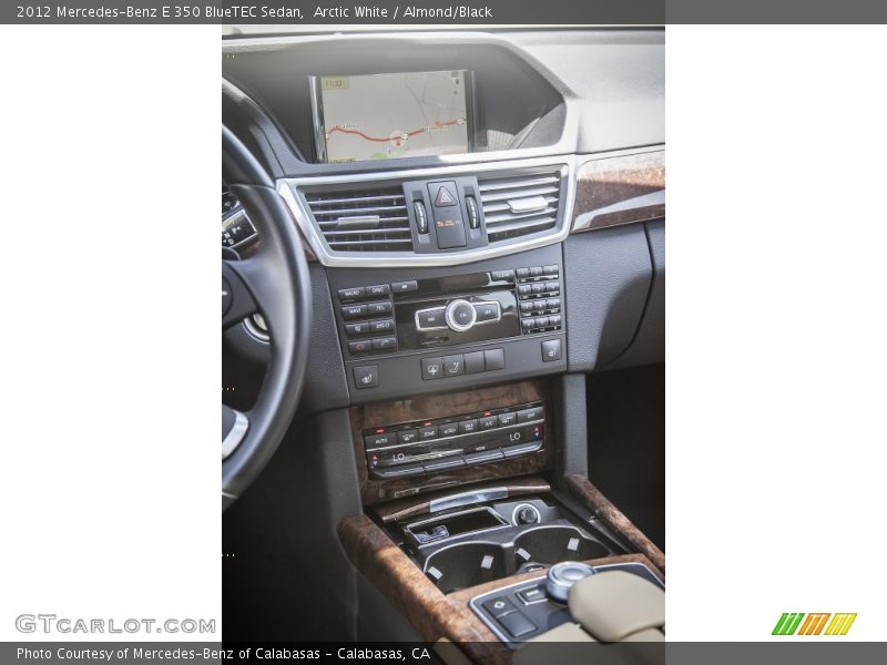 Arctic White / Almond/Black 2012 Mercedes-Benz E 350 BlueTEC Sedan
