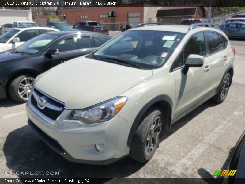 Desert Khaki / Black 2013 Subaru XV Crosstrek 2.0 Premium