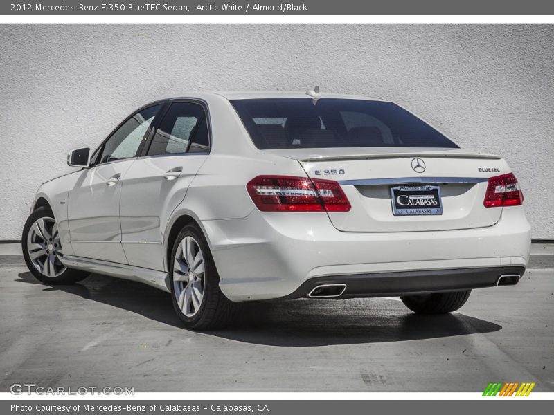 Arctic White / Almond/Black 2012 Mercedes-Benz E 350 BlueTEC Sedan