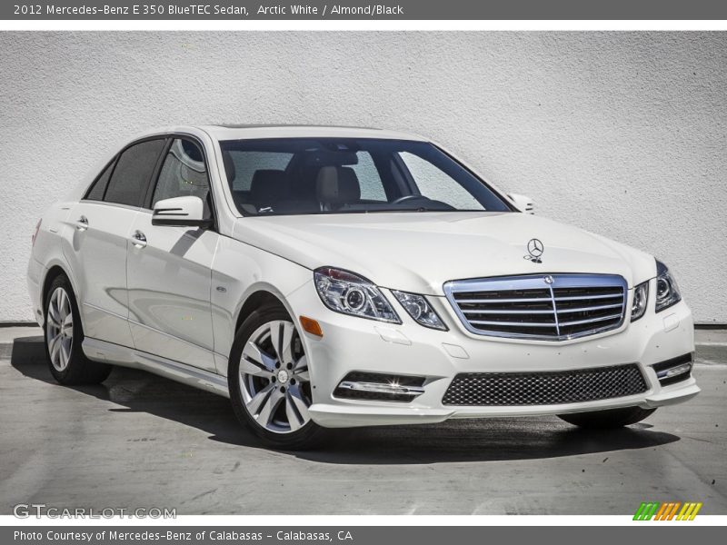 Arctic White / Almond/Black 2012 Mercedes-Benz E 350 BlueTEC Sedan