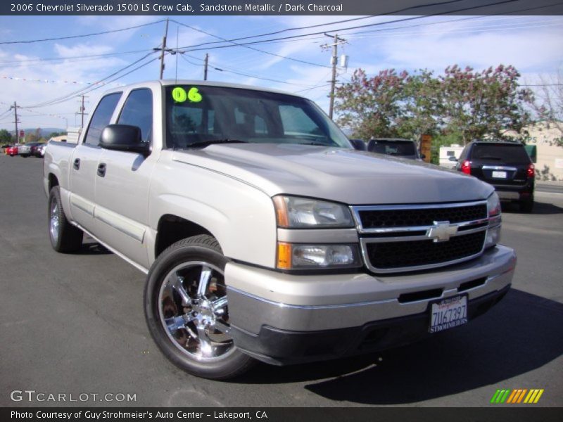 Sandstone Metallic / Dark Charcoal 2006 Chevrolet Silverado 1500 LS Crew Cab
