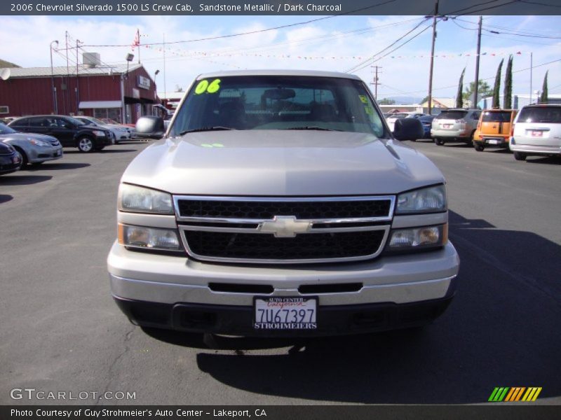 Sandstone Metallic / Dark Charcoal 2006 Chevrolet Silverado 1500 LS Crew Cab