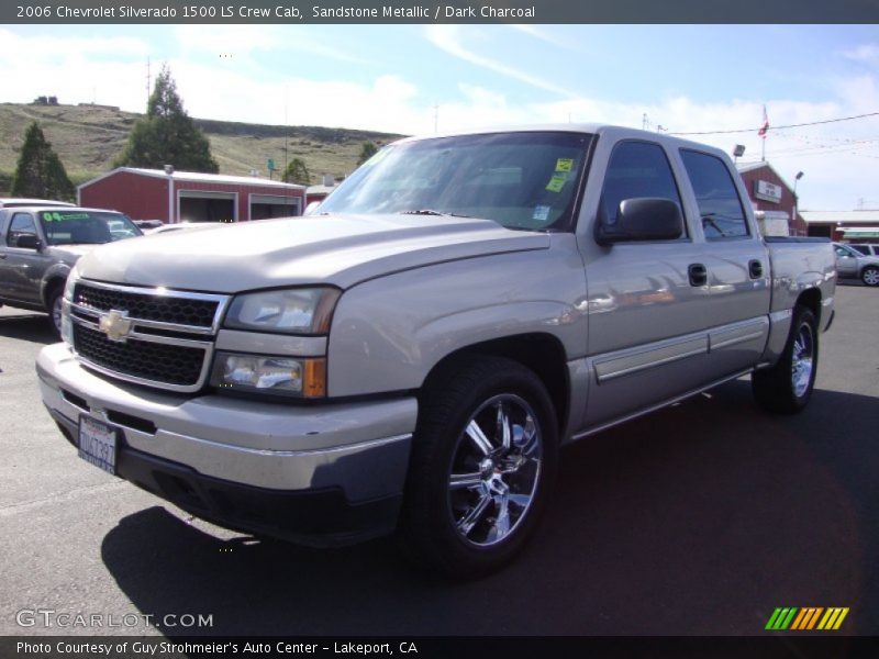 Sandstone Metallic / Dark Charcoal 2006 Chevrolet Silverado 1500 LS Crew Cab