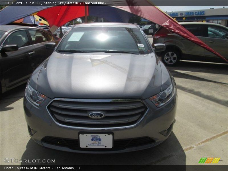 Sterling Gray Metallic / Charcoal Black 2013 Ford Taurus SEL