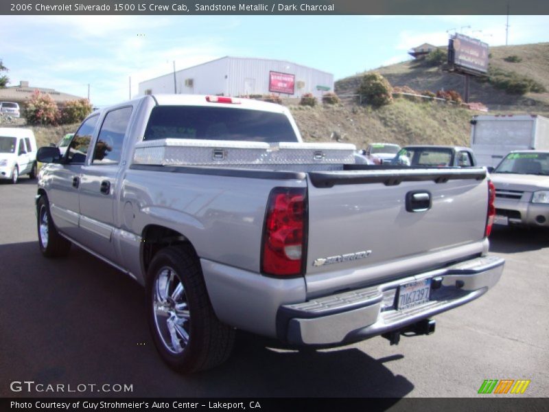 Sandstone Metallic / Dark Charcoal 2006 Chevrolet Silverado 1500 LS Crew Cab