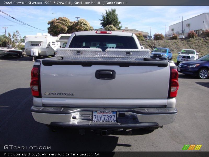 Sandstone Metallic / Dark Charcoal 2006 Chevrolet Silverado 1500 LS Crew Cab