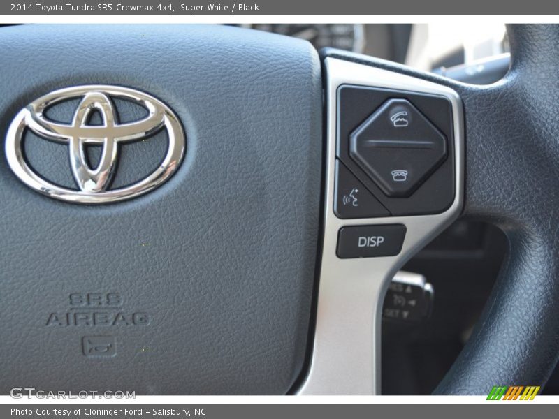 Super White / Black 2014 Toyota Tundra SR5 Crewmax 4x4