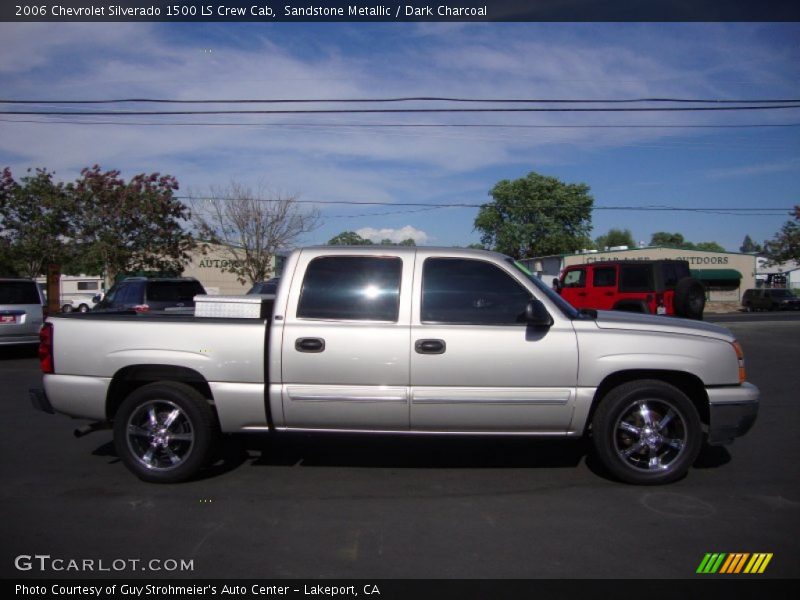 Sandstone Metallic / Dark Charcoal 2006 Chevrolet Silverado 1500 LS Crew Cab