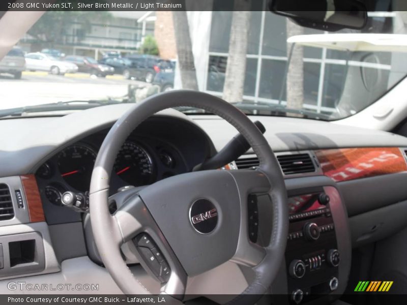 Silver Birch Metallic / Light Titanium 2008 GMC Yukon SLT