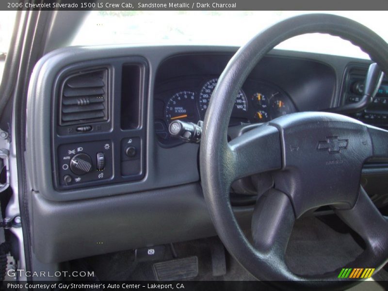 Sandstone Metallic / Dark Charcoal 2006 Chevrolet Silverado 1500 LS Crew Cab