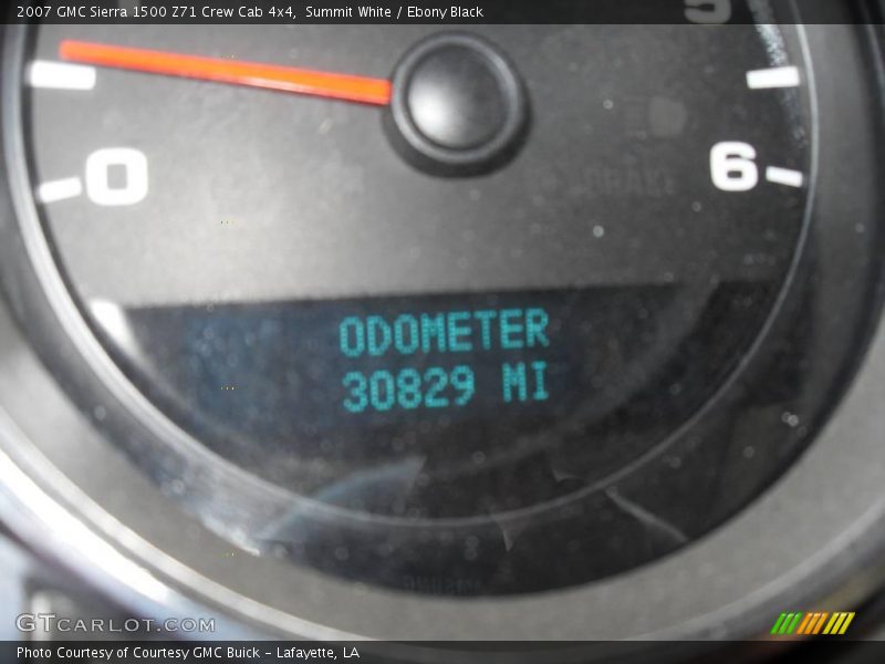 Summit White / Ebony Black 2007 GMC Sierra 1500 Z71 Crew Cab 4x4