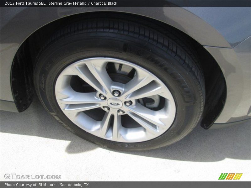 Sterling Gray Metallic / Charcoal Black 2013 Ford Taurus SEL