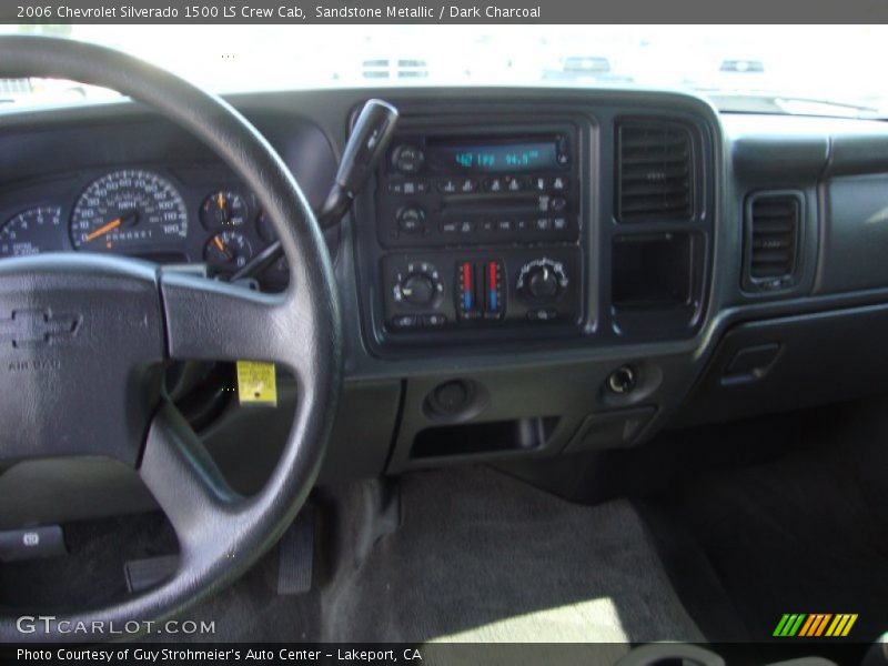 Sandstone Metallic / Dark Charcoal 2006 Chevrolet Silverado 1500 LS Crew Cab
