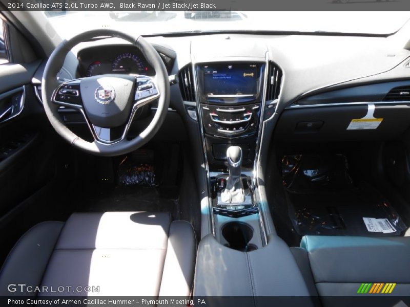 Black Raven / Jet Black/Jet Black 2014 Cadillac ATS 2.0L Turbo AWD