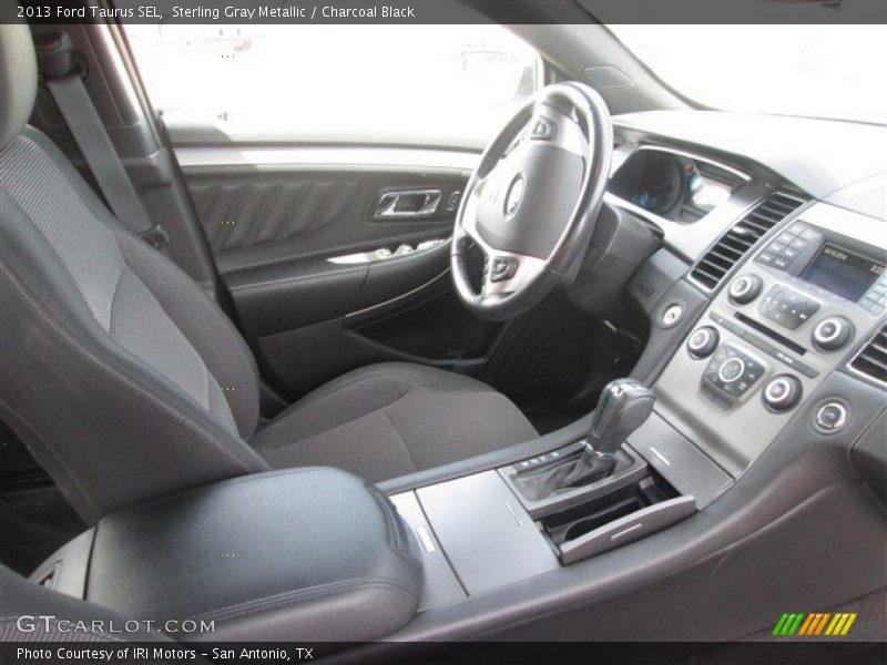 Sterling Gray Metallic / Charcoal Black 2013 Ford Taurus SEL