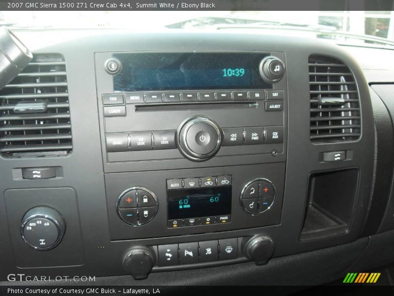 Summit White / Ebony Black 2007 GMC Sierra 1500 Z71 Crew Cab 4x4