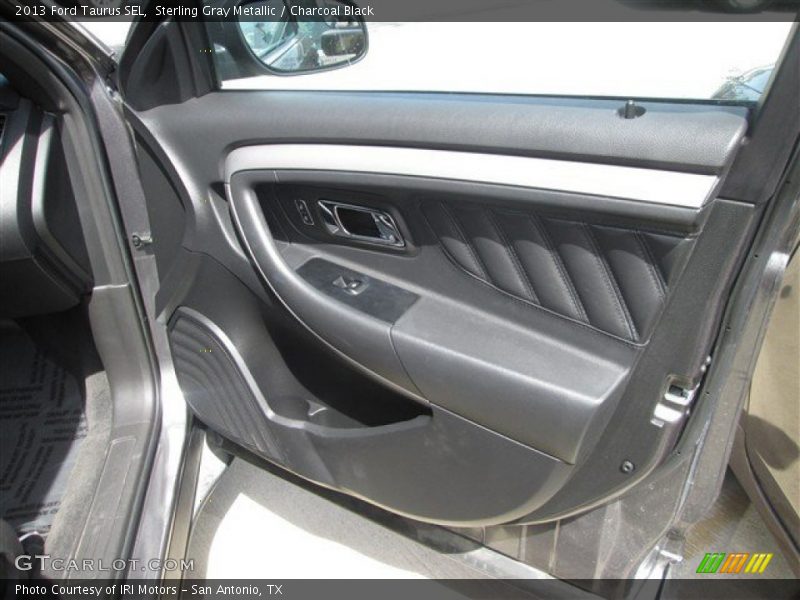 Sterling Gray Metallic / Charcoal Black 2013 Ford Taurus SEL