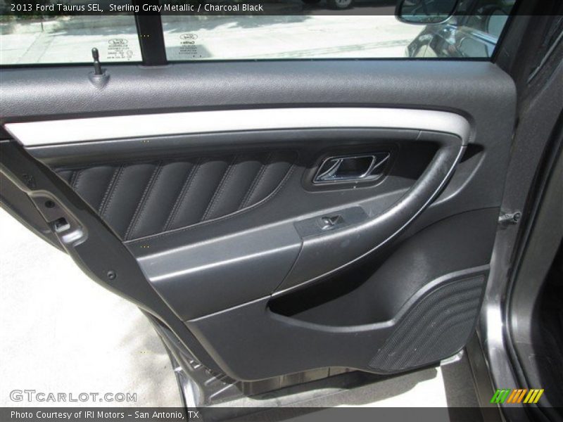 Sterling Gray Metallic / Charcoal Black 2013 Ford Taurus SEL