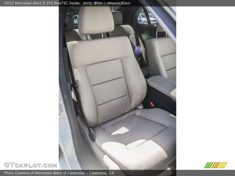 Arctic White / Almond/Black 2012 Mercedes-Benz E 350 BlueTEC Sedan