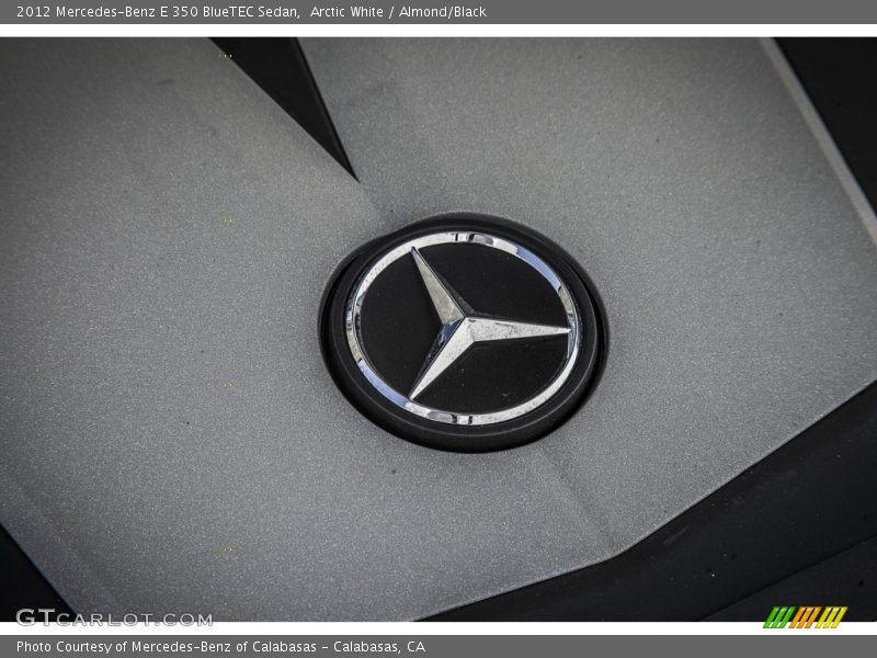 Arctic White / Almond/Black 2012 Mercedes-Benz E 350 BlueTEC Sedan