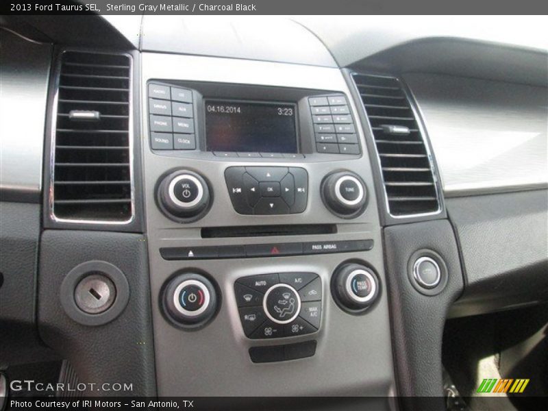 Sterling Gray Metallic / Charcoal Black 2013 Ford Taurus SEL