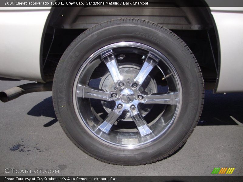 Sandstone Metallic / Dark Charcoal 2006 Chevrolet Silverado 1500 LS Crew Cab