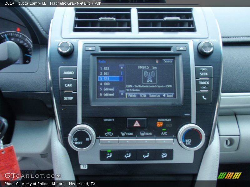 Magnetic Gray Metallic / Ash 2014 Toyota Camry LE
