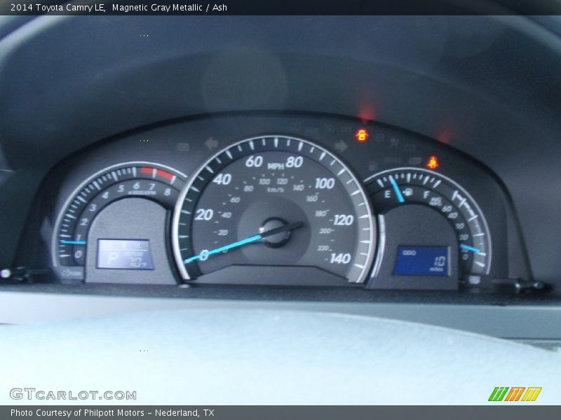 Magnetic Gray Metallic / Ash 2014 Toyota Camry LE