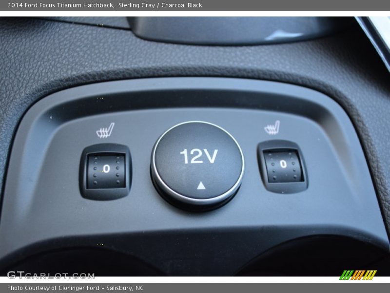 Sterling Gray / Charcoal Black 2014 Ford Focus Titanium Hatchback