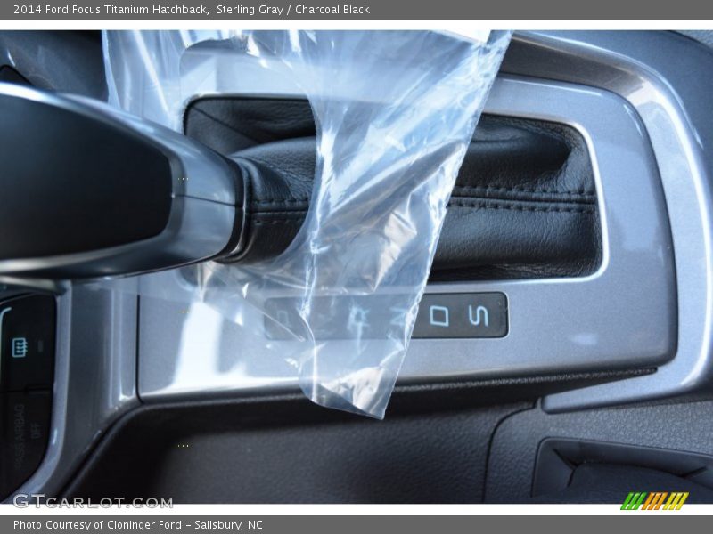 Sterling Gray / Charcoal Black 2014 Ford Focus Titanium Hatchback