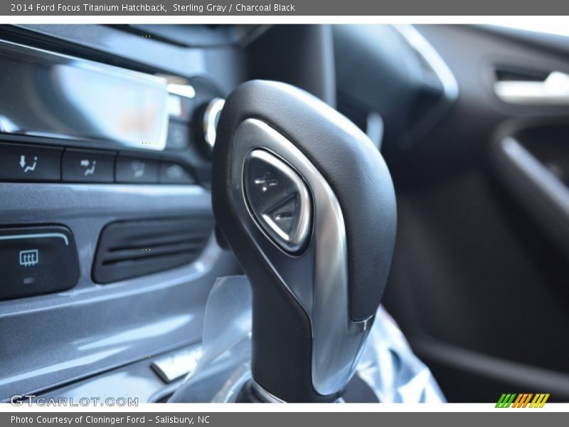 Sterling Gray / Charcoal Black 2014 Ford Focus Titanium Hatchback