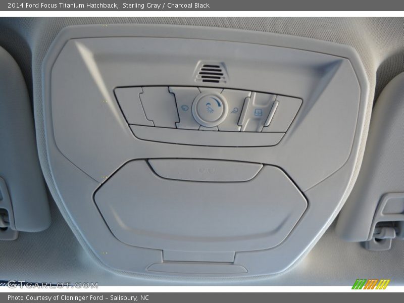 Sterling Gray / Charcoal Black 2014 Ford Focus Titanium Hatchback