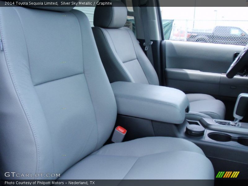 Silver Sky Metallic / Graphite 2014 Toyota Sequoia Limited