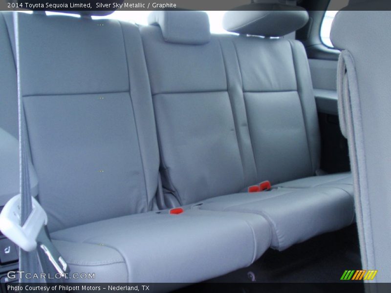 Silver Sky Metallic / Graphite 2014 Toyota Sequoia Limited