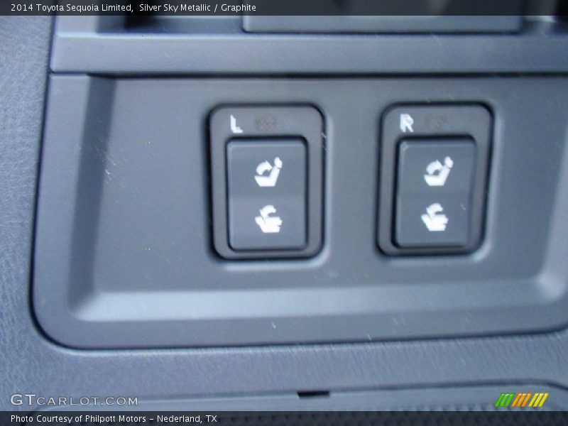 Silver Sky Metallic / Graphite 2014 Toyota Sequoia Limited