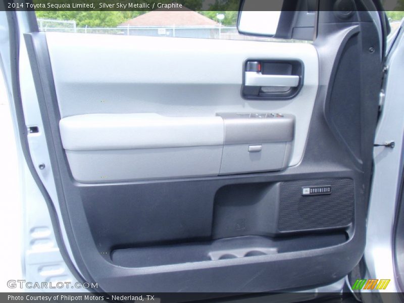 Silver Sky Metallic / Graphite 2014 Toyota Sequoia Limited