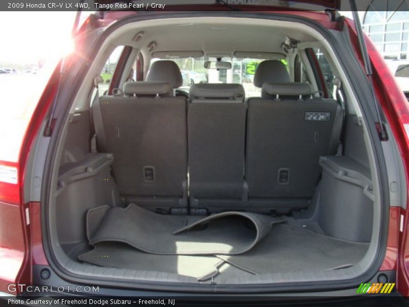 Tango Red Pearl / Gray 2009 Honda CR-V LX 4WD
