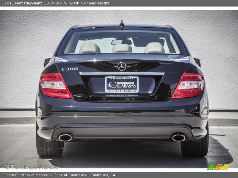 Black / Almond/Mocha 2011 Mercedes-Benz C 300 Luxury