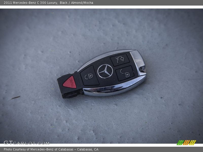 Black / Almond/Mocha 2011 Mercedes-Benz C 300 Luxury