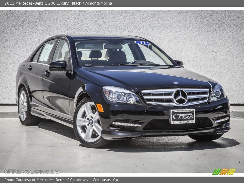 Black / Almond/Mocha 2011 Mercedes-Benz C 300 Luxury