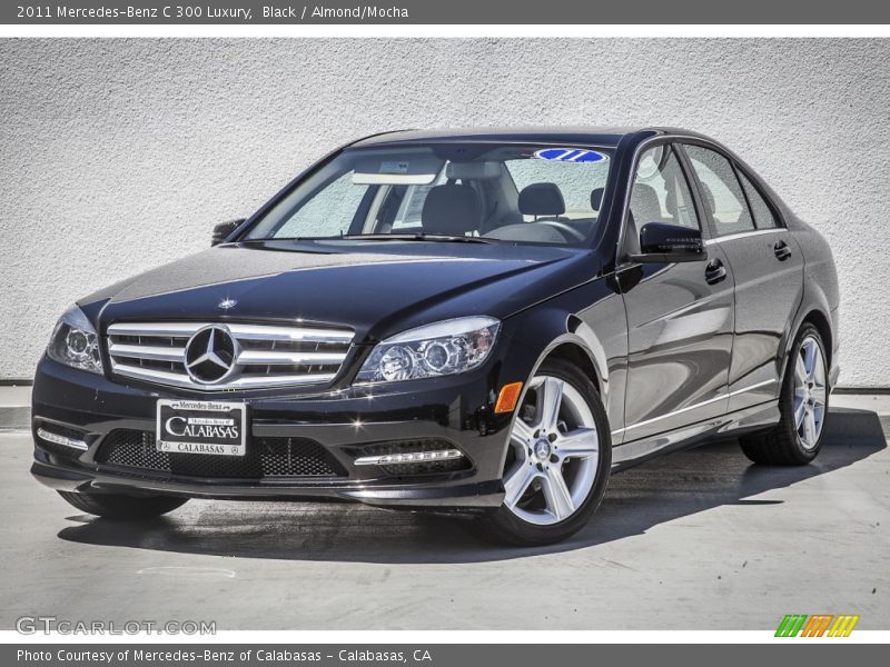 Black / Almond/Mocha 2011 Mercedes-Benz C 300 Luxury
